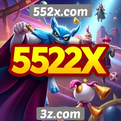 Análise do portfólio de jogos no 552x.com