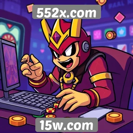 Destaques das funcionalidades interativas do 552x.com