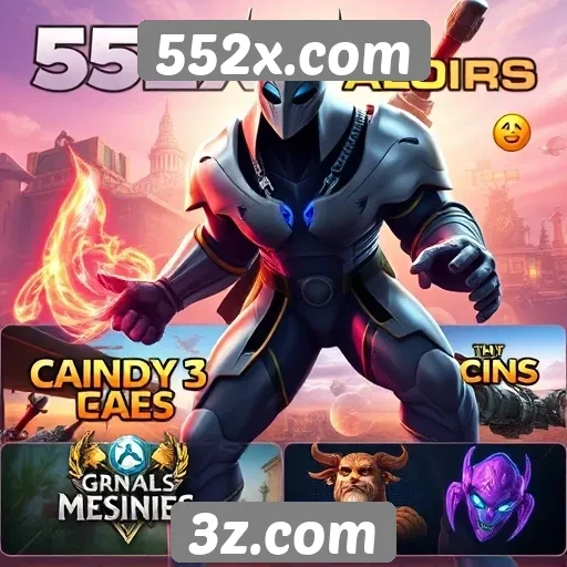 Principais jogos disponíveis na plataforma 552x.com